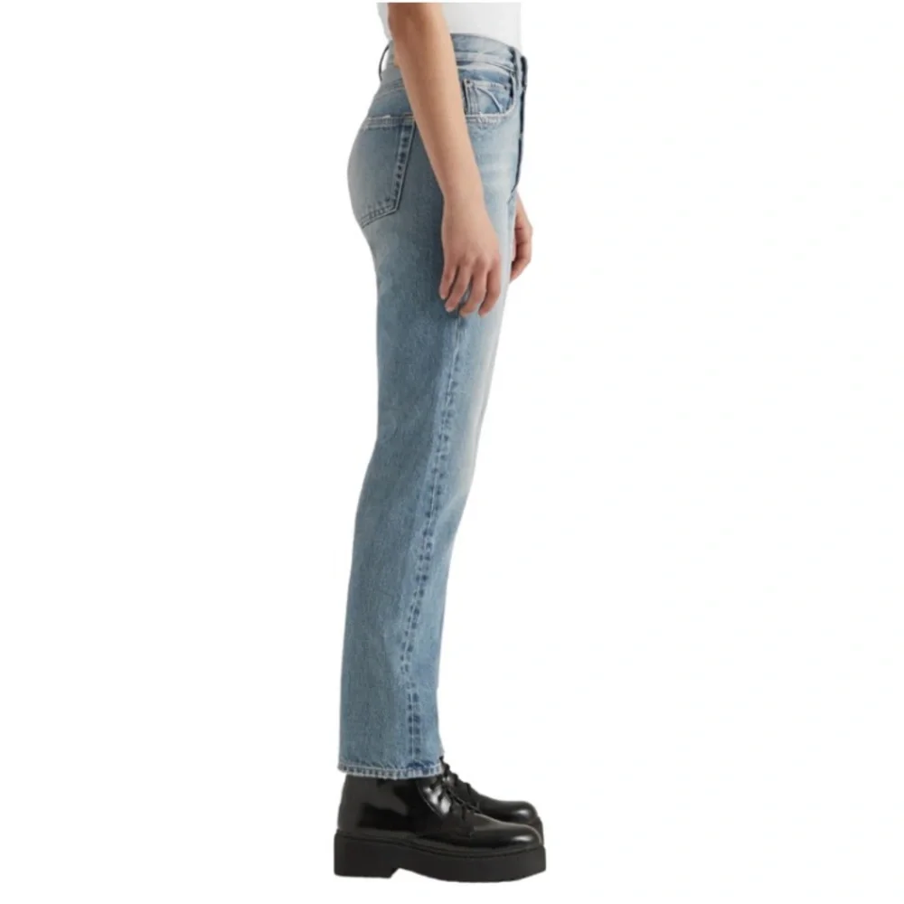 NWT Edwin CAI Classic Straight Jeans in Blue Shield Size 25